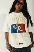 Christian Athletics White Tee