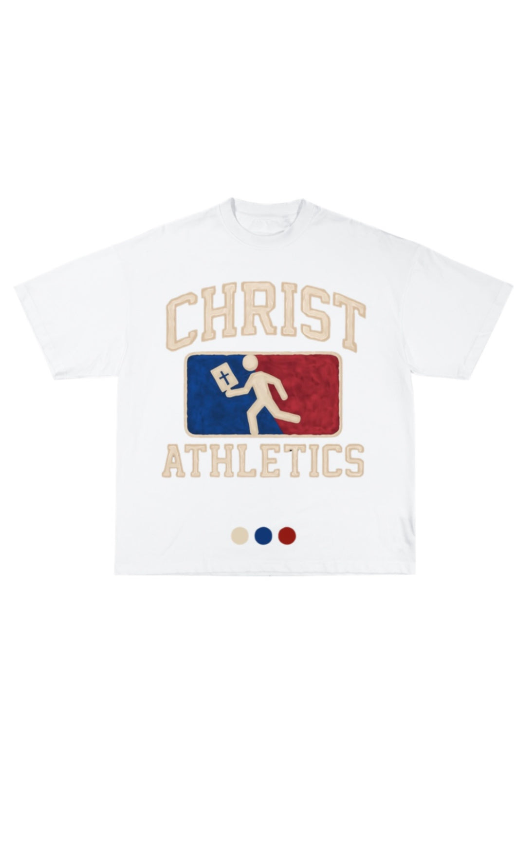 Christian Athletics White Tee