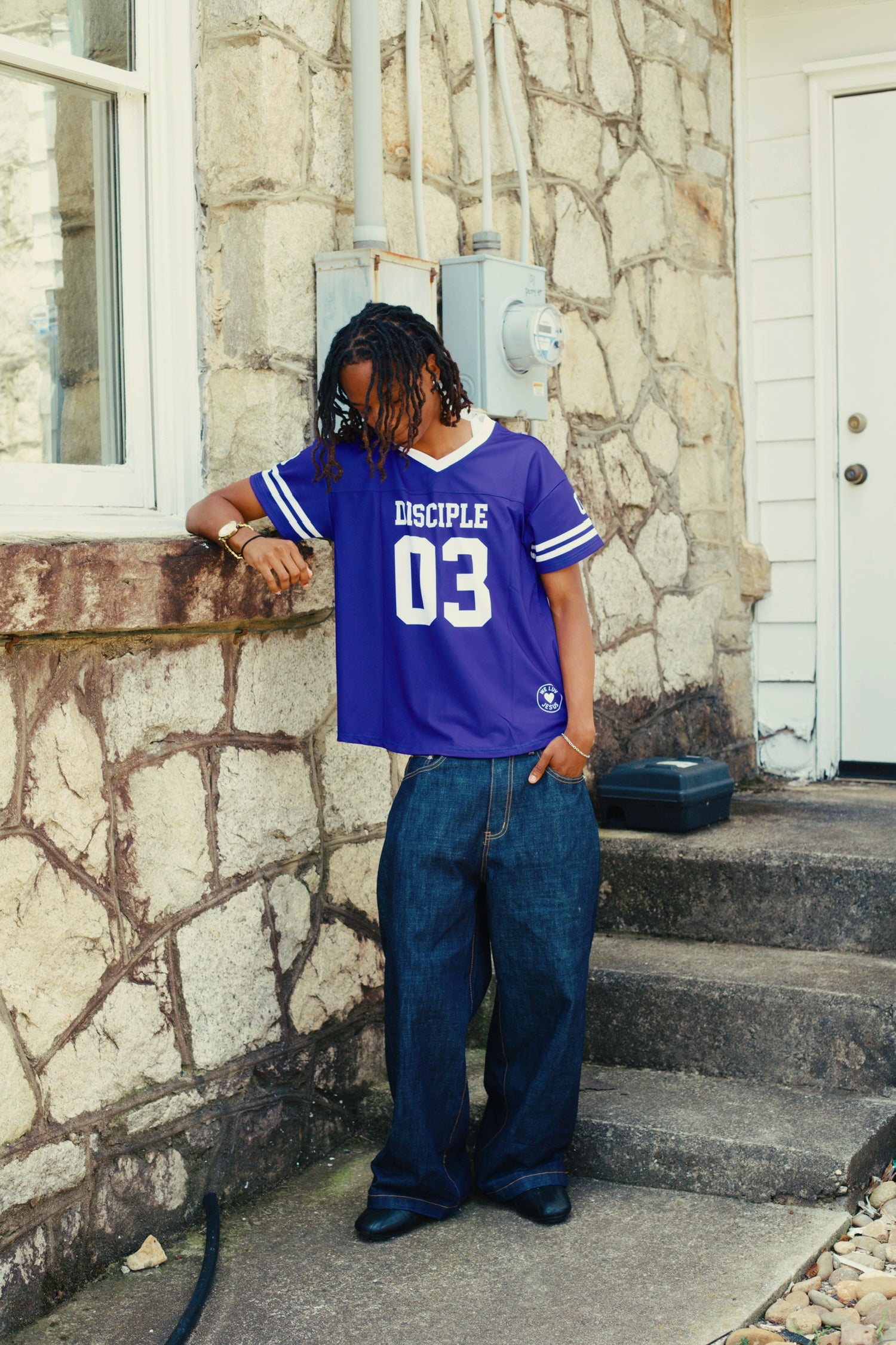 Blue Disciple Jersey